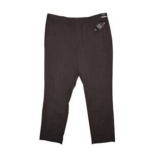 JONES NEW YORK NEW $99 Charcoal Modern Slim Comfort Stretch Hybrid Pant Men's 40